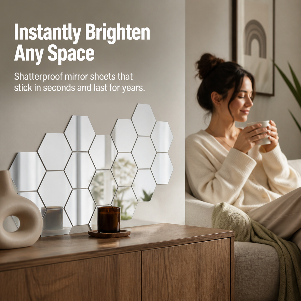 LumiFlex™ — Instantly Brighten and Safeguard Your Space with Unbreakable Style
