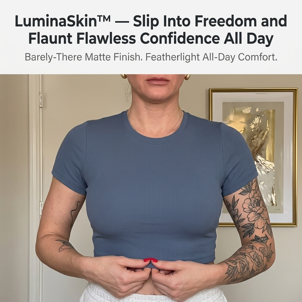 LuminaSkin™ — Slip Into Freedom and Flaunt Flawless Confidence All Day