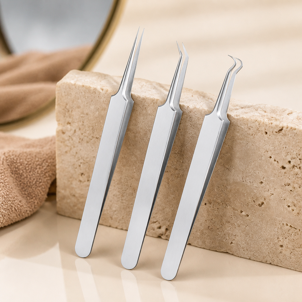 LumiCraft™ Precision Tweezers — Sculpt Flawless Brows and Lashes with Effortless Confidence
