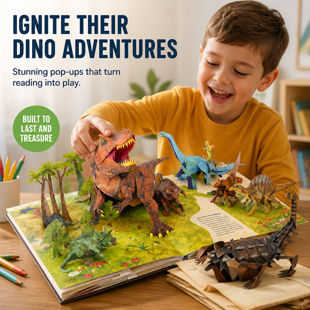 TerraSaur™ — Ignite Your Child’s Imagination with Thrilling 3D Dinosaur Adventures