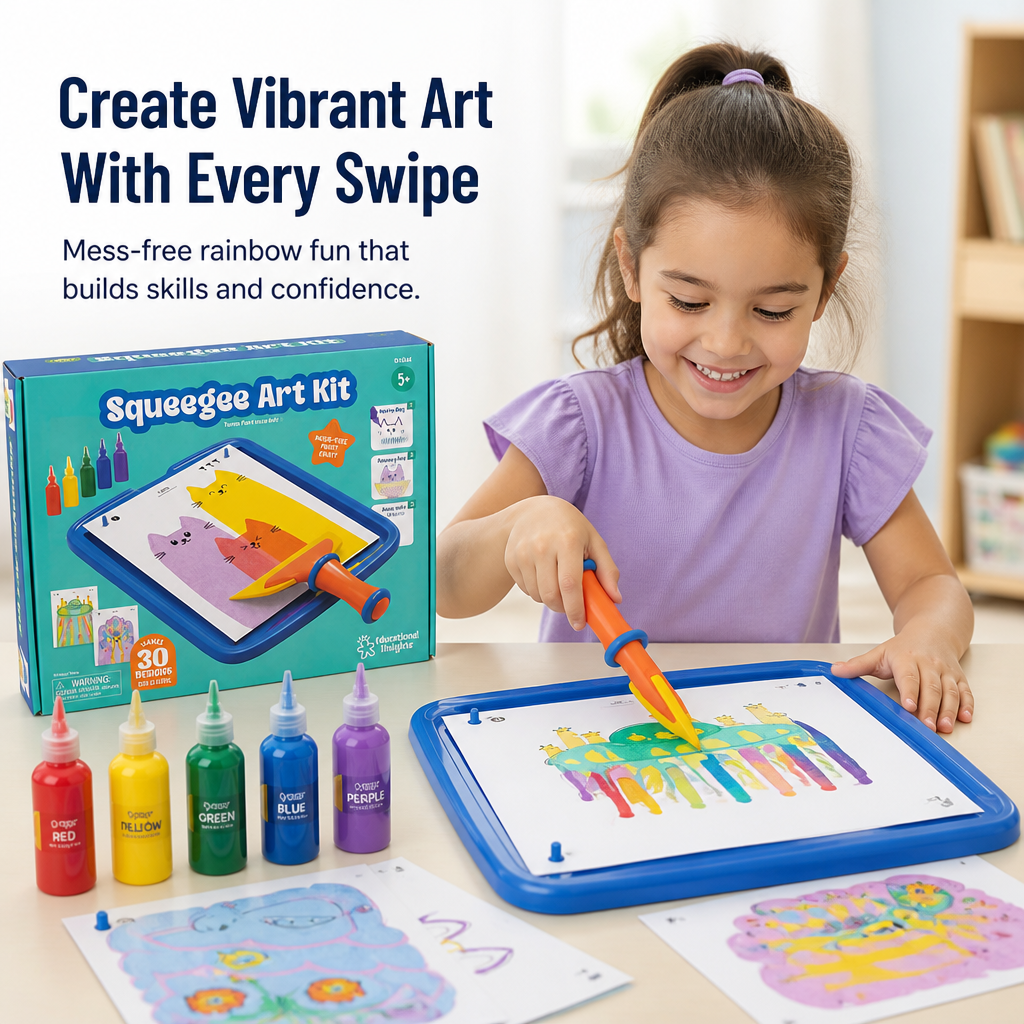 ColorBeam™ — Ignite Your Child’s Confidence with Mess-Free Rainbow Masterpieces