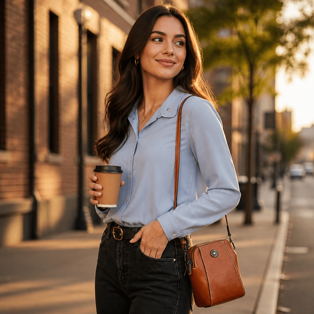 RadianceRidge™ Crossbody Bag — Own Every Moment with Unshakable Style and Effortless Organization