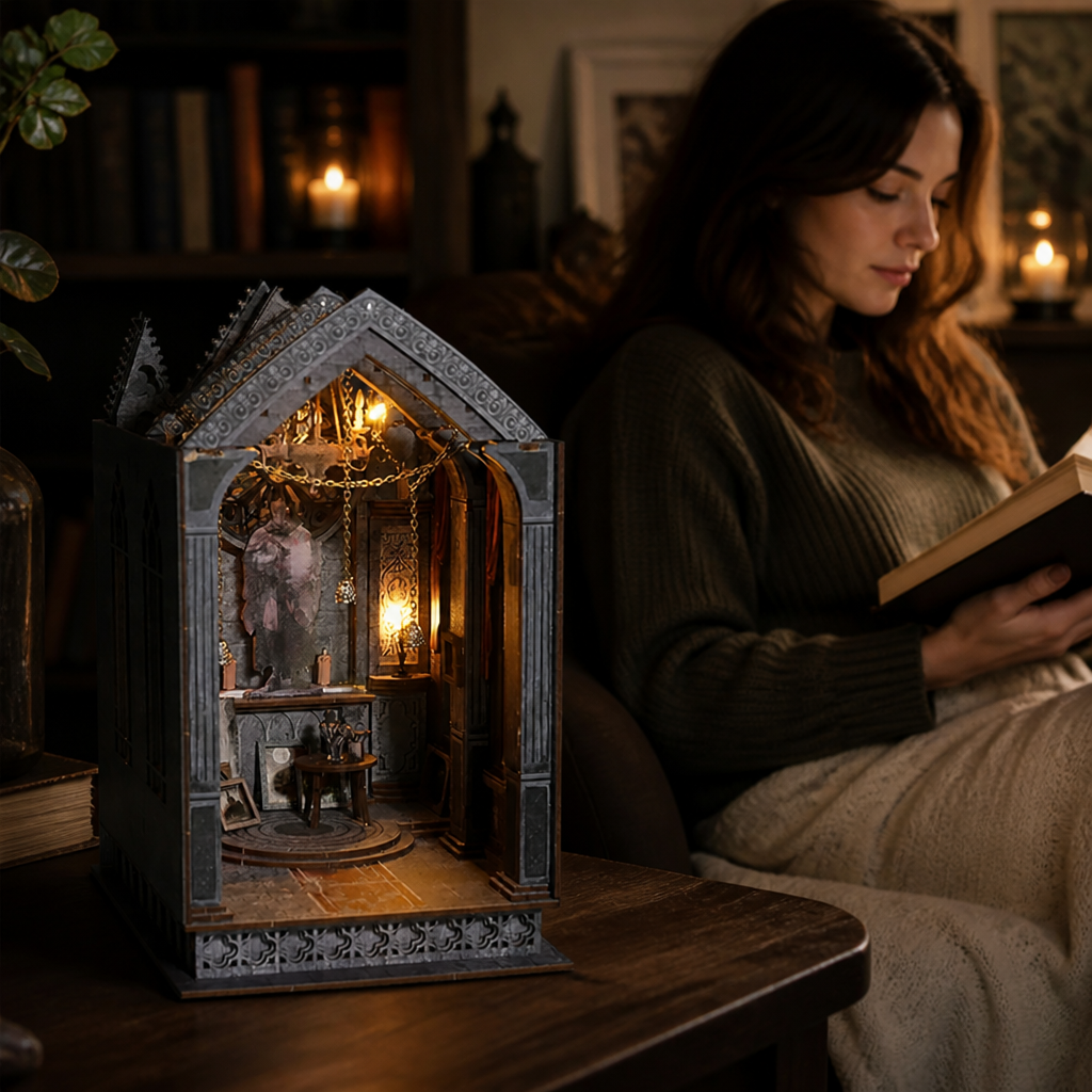 ShadowHaven™ — Transform Your Shelf into a Living, Candlelit Fantasy Realm
