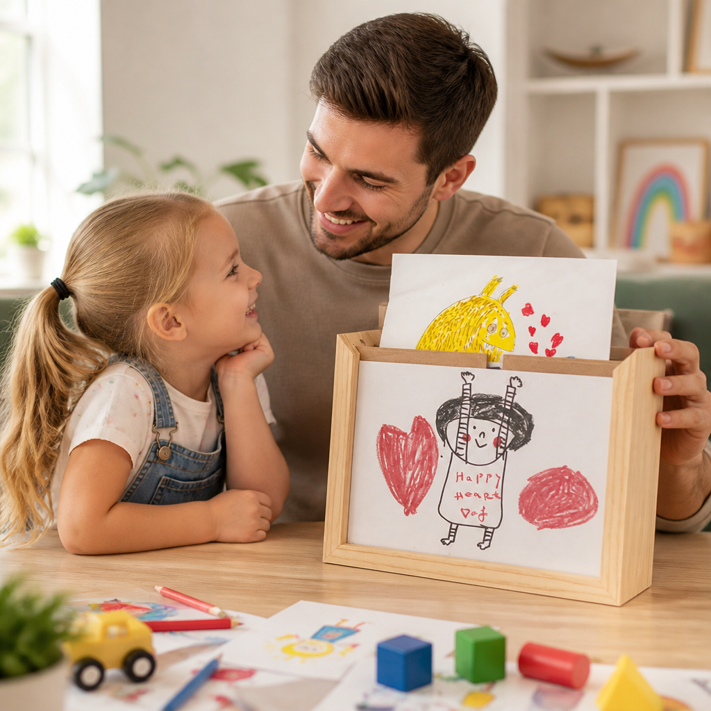 ArtivaGlow™ — Display, Swap & Store Every Drawing Your Kid Is Proud Of