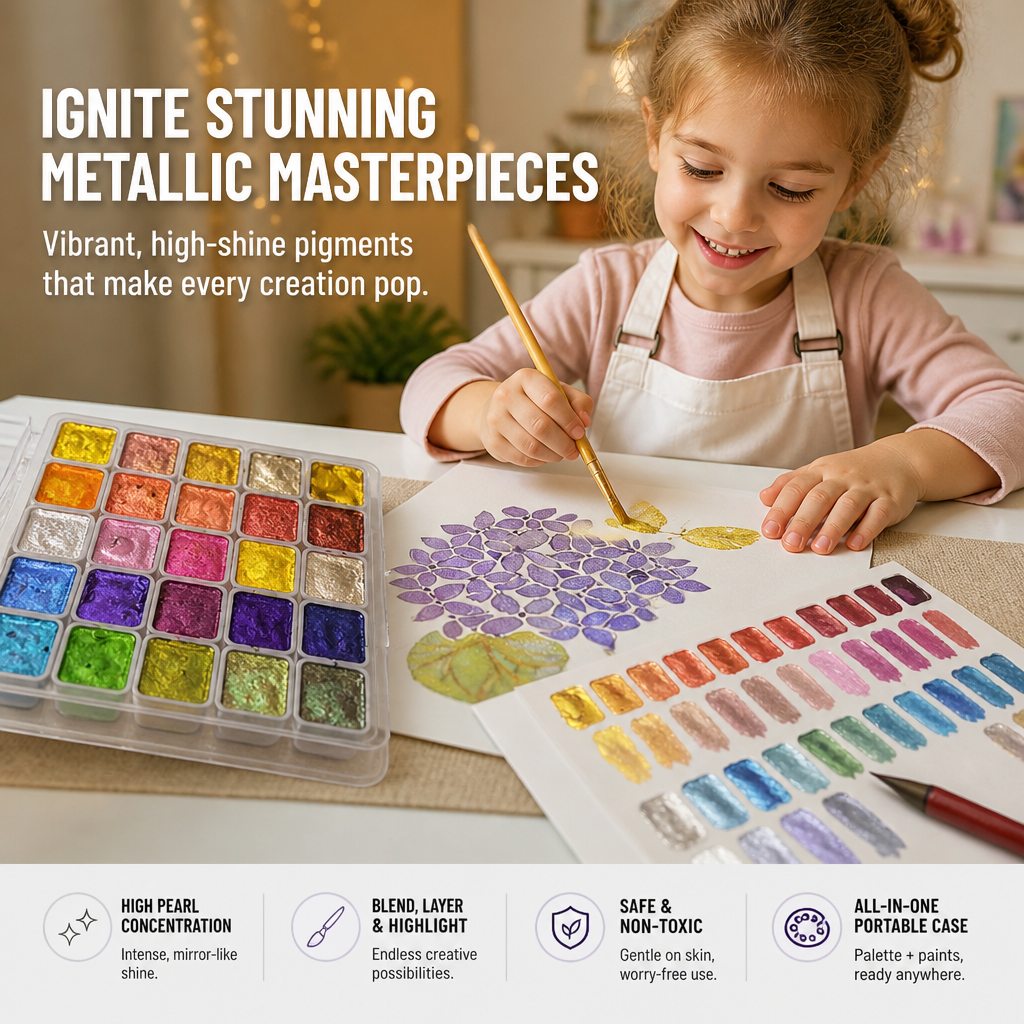LuminaFlare™ Pigments — Ignite Unforgettable Shine That Commands Every Eye