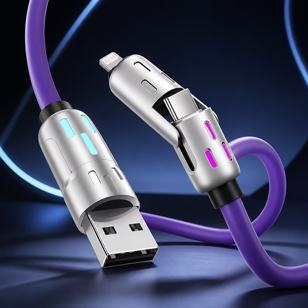 Voltara™ PowerFlex — Lightning-Fast Charging That Declutters Your Life and Protects Your Devices