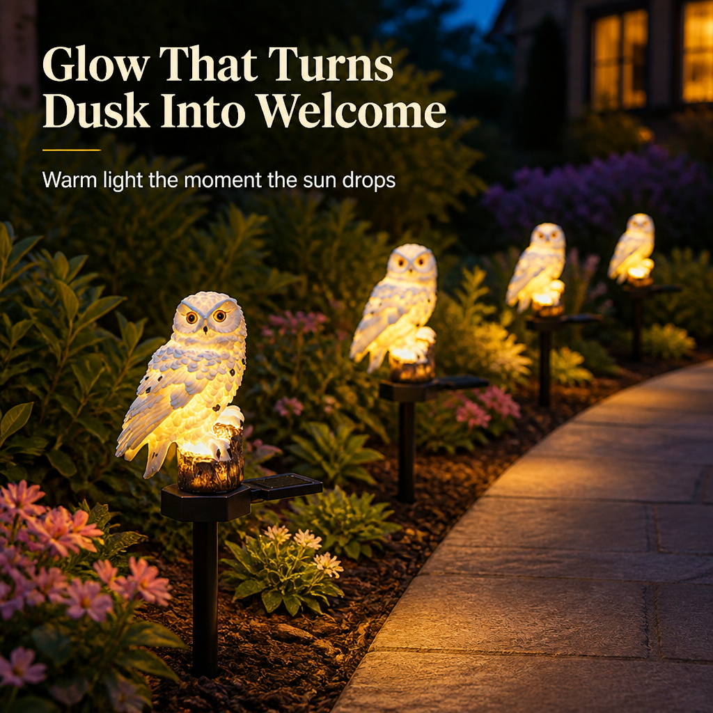 LunaPulse™ — Effortless Solar Glow That Transforms Your Garden Into a Nighttime Sanctuary