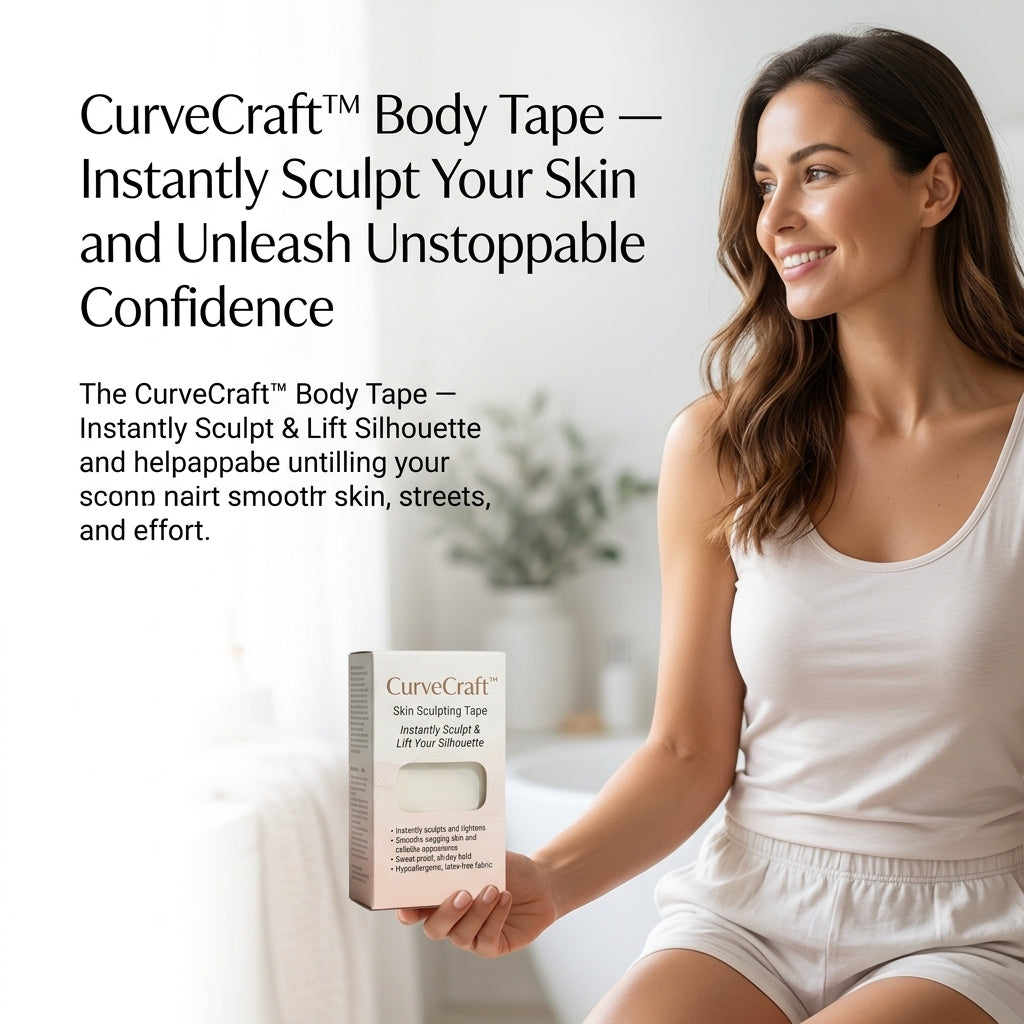CurveCraft™ Body Tape — Instantly Sculpt Your Skin and Unleash unstoppable Confidence