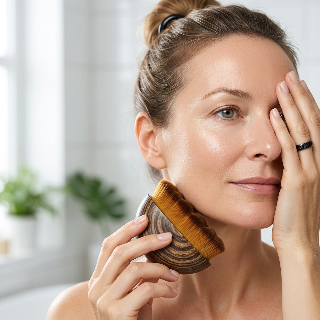 ViveLuxe™ Detox Facial Brush — Melt Away Puffiness for a Radiant, Youthful Glow
