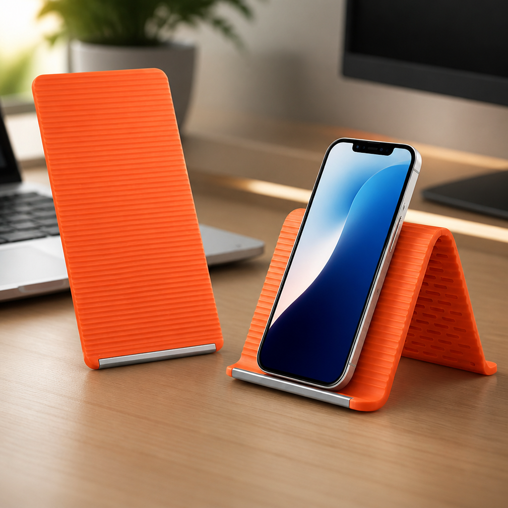 FlexiStance™ — Shape Your Device, Free Your Neck and Hands