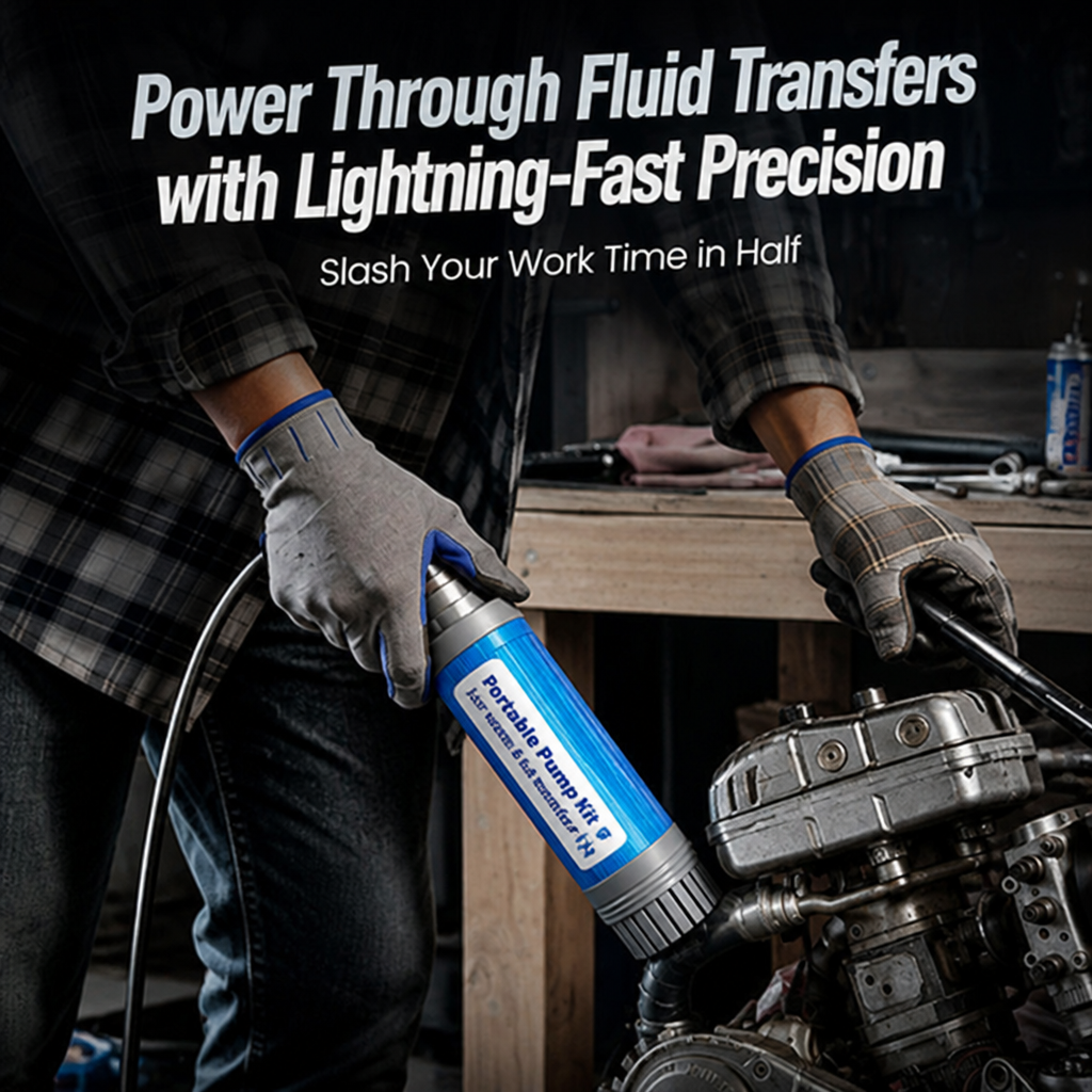 TurboFlow™ — Power Through Fluid Transfers with Lightning-Fast Precision and Zero Hassle