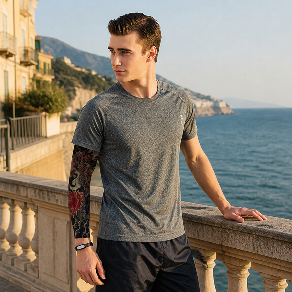 SlipSkin™ — Flaunt Fierce Tattoo Style with All-Day Sun Armor