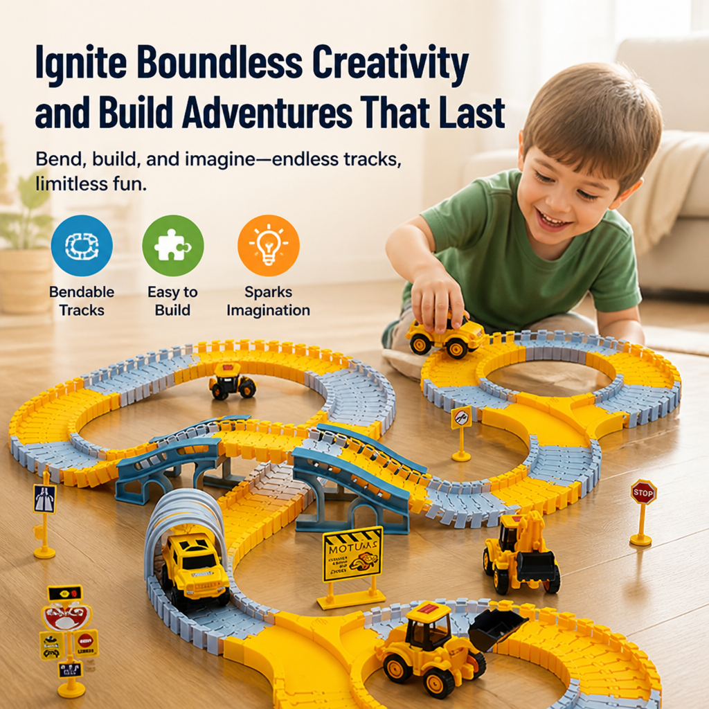FlexiTrack™ — Ignite Boundless Creativity and Build Adventures That Last