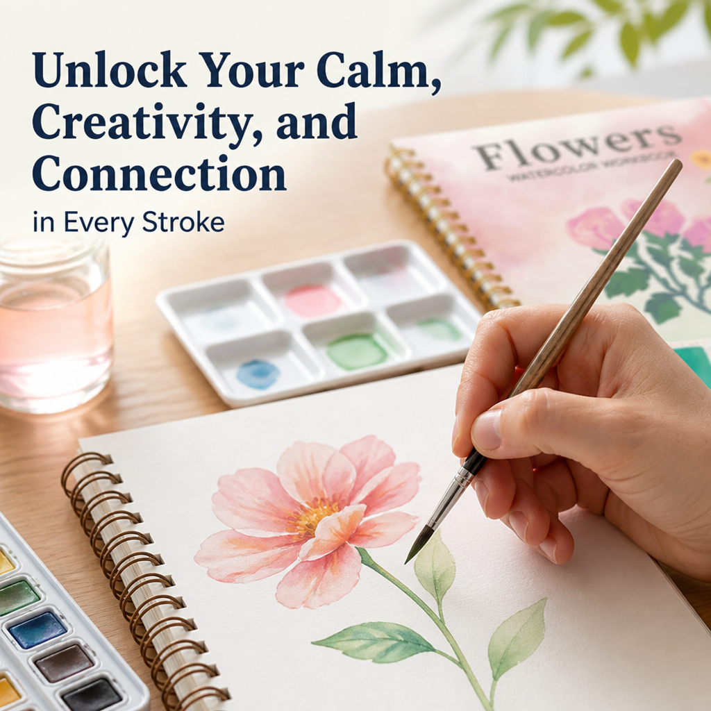 LumaMuse™ Watercolour Companion — Unlock Your Calm, Creativity, and Connection in Every Stroke