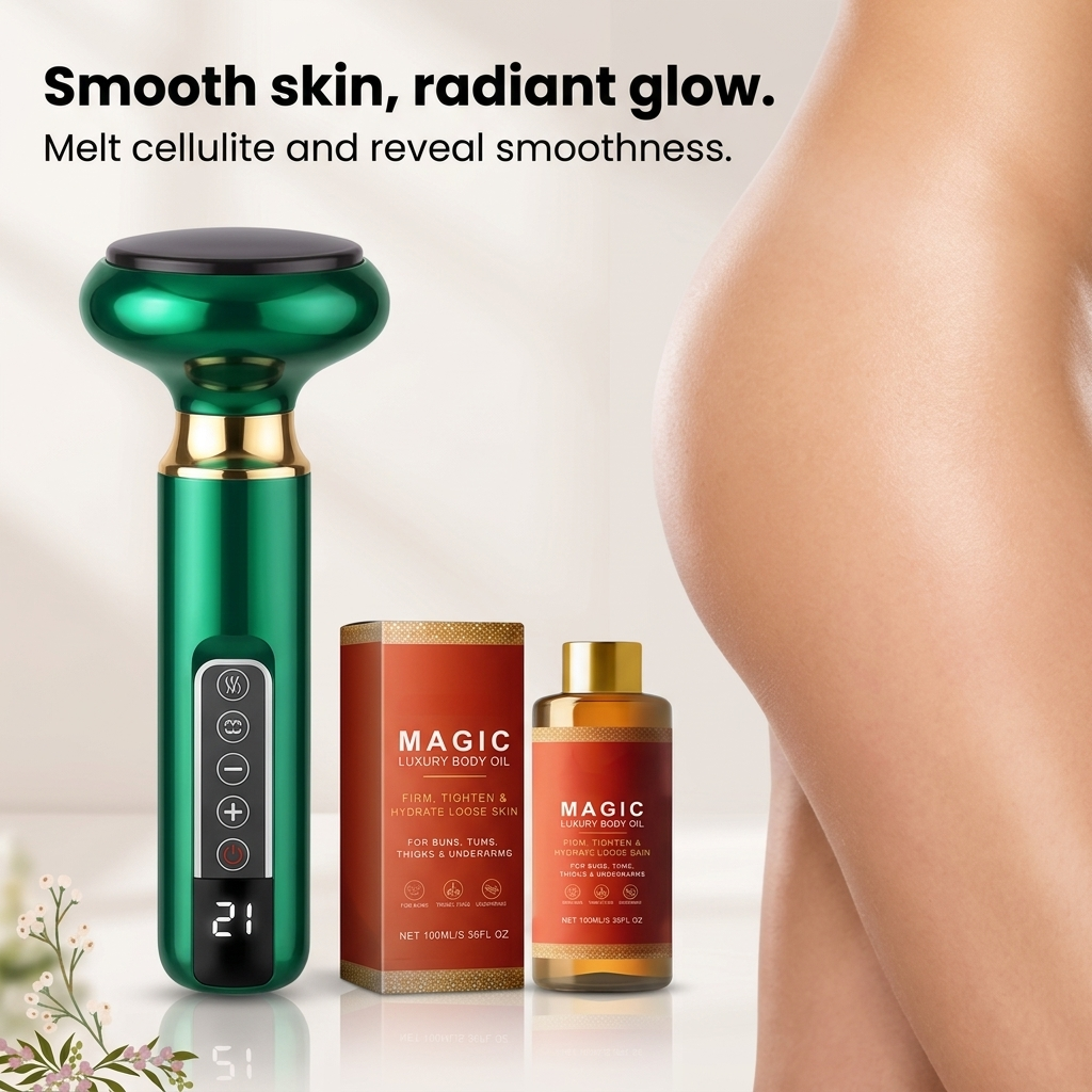 LumaSilk™ Sculpting Massager — Melt Cellulite and Reveal Your Smoothest, Most Radiant Skin Ever