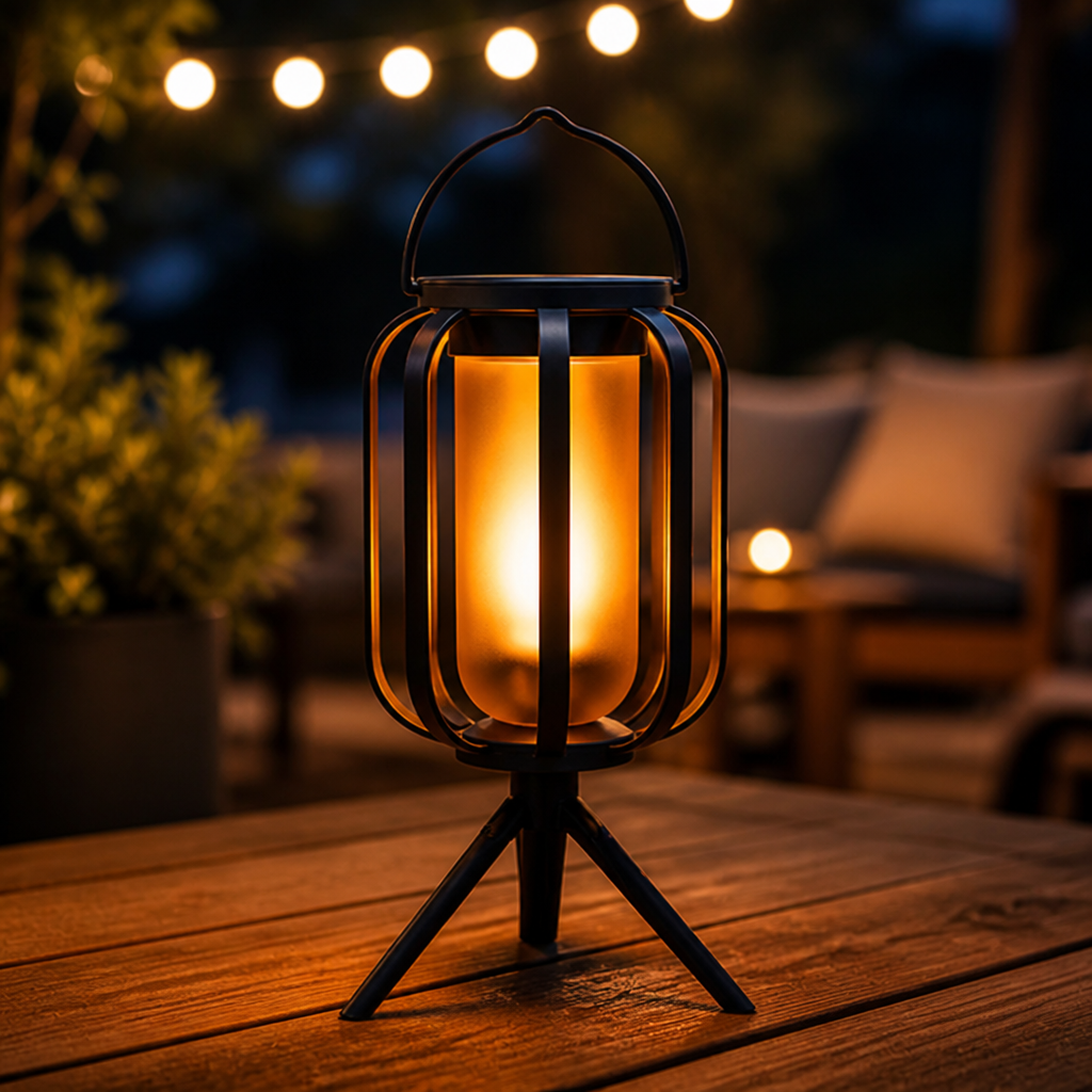 LumenAura™ Lantern — Sun-Powered Glow That Turns Every Night into Warm, Magical Memories