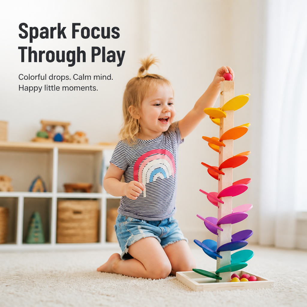 VividSpin™ — Ignite Your Child’s Focus and Joy with Every Stunning Marble Roll