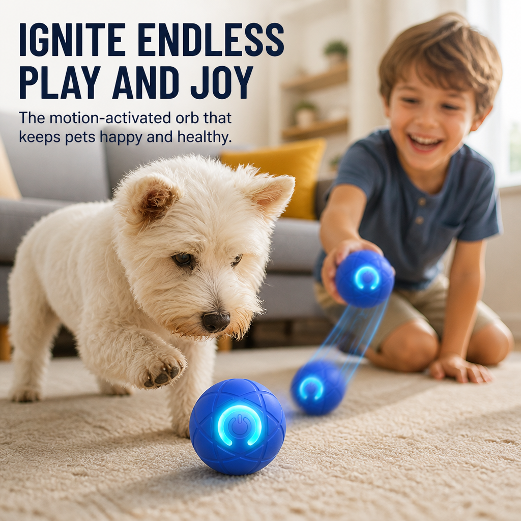 FlexiPaws™ MotionOrb — Ignite Unstoppable Joy and Energy in Your Pet’s Playtime