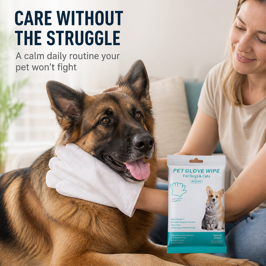 FreshPaws™ Mitts — Keep Your Dog Soft, Fresh, and Calm Anywhere, Anytime