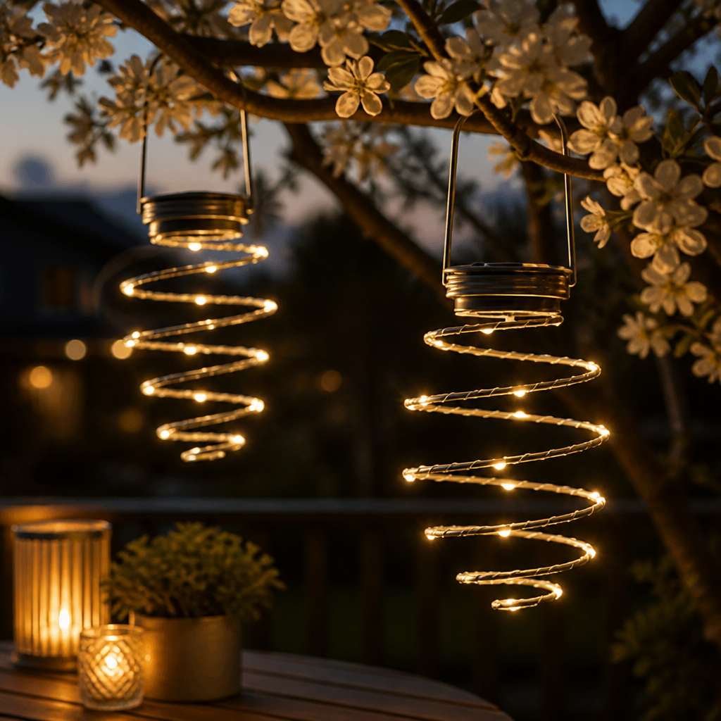 RadiantCurl™ — Transform Any Outdoor Space into a Warm, Wire-Free Glow of Cozy Elegance