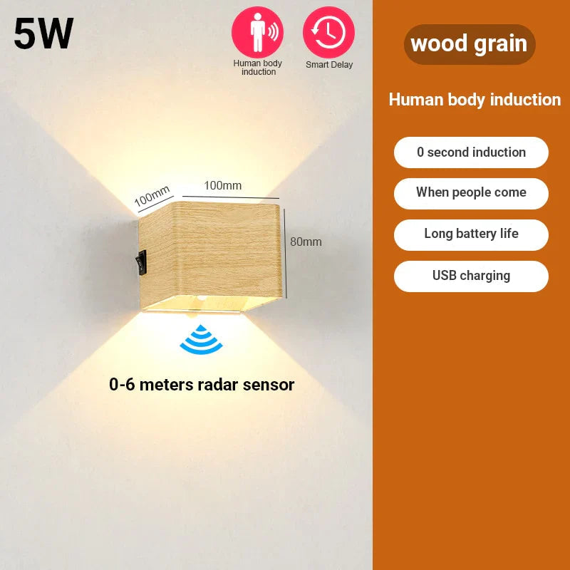 Light Cube™ - The wireless wall lamp with a touch of luxury!