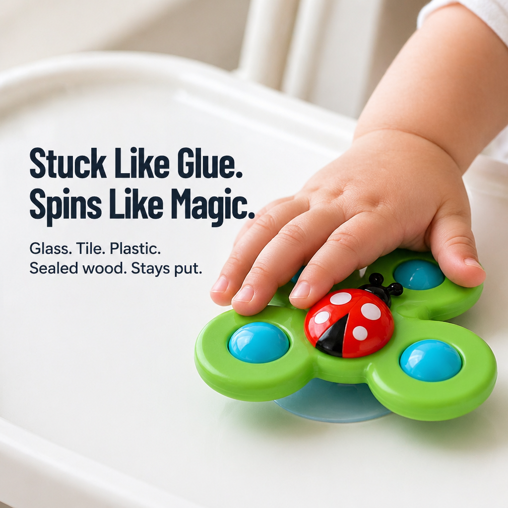 Magnetic SpinWhirl™ — Attach, Spin & Halt Toddler Tantrums Instantly