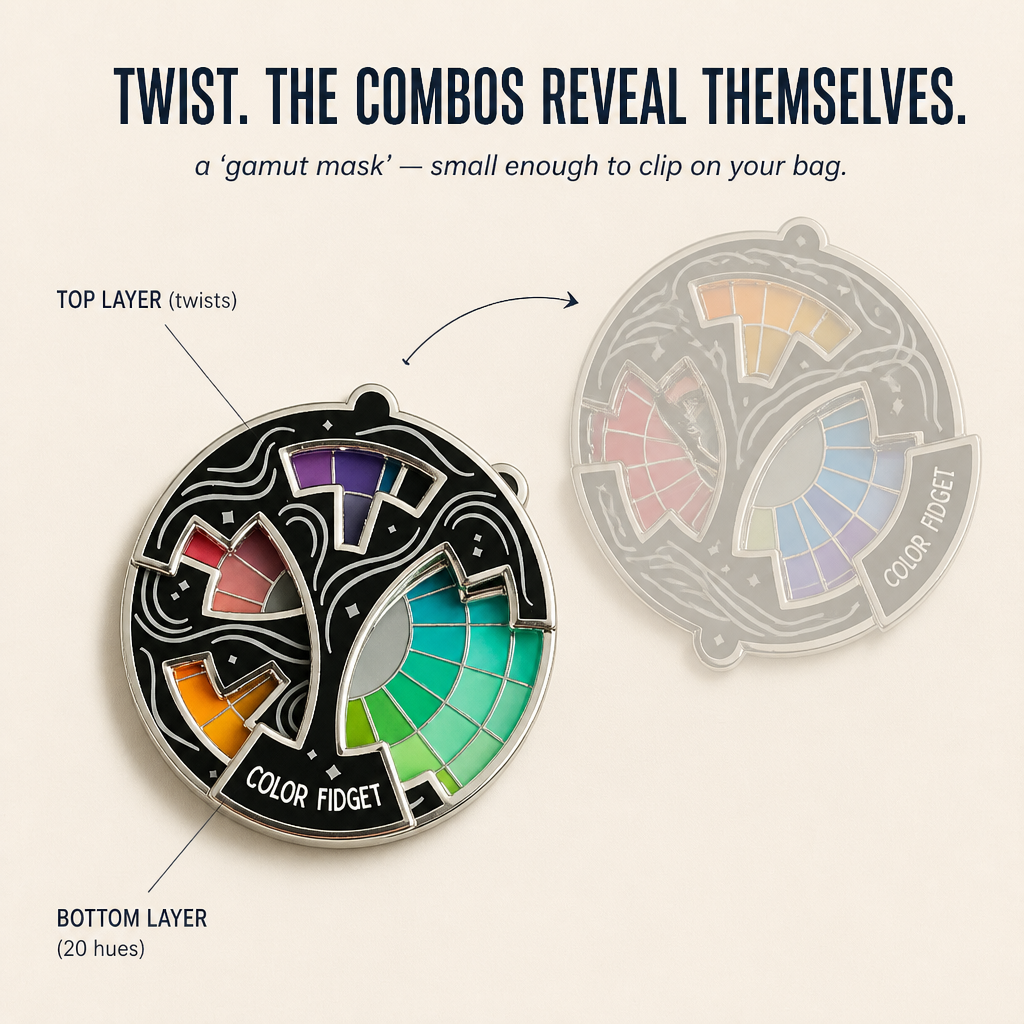 ColorSpin™ — Select Color Palettes by Twist, Not Through Trial and Error