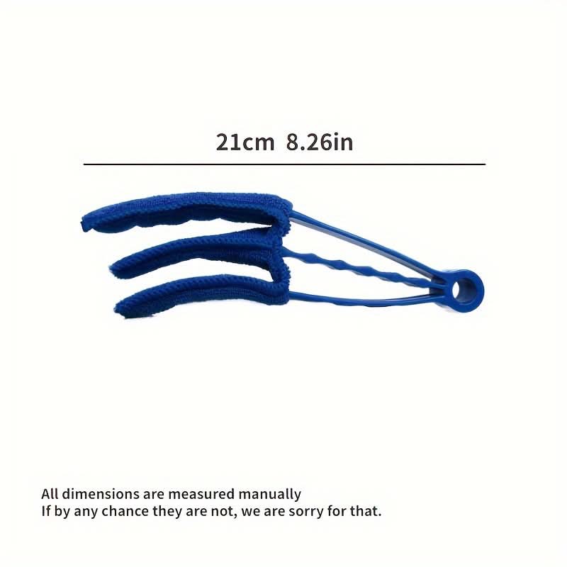 Reusable Cleaning Brush for Windows and Blinds with Removable Head