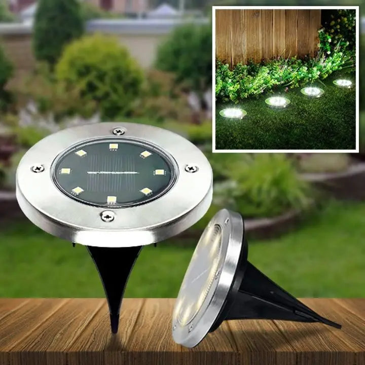3-Pack Solar Garden Lights – Chic Outdoor Lighting, No Wires Needed