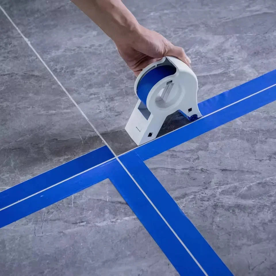 Tape Dispenser with Cutter | Painter's Tape up to 50 mm | For Walls, Wood, Glass
