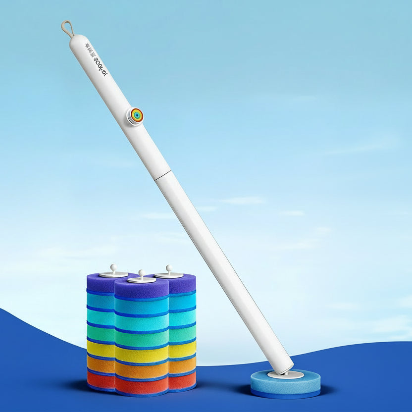 CLEANMASTER - Reliable Toilet Brush with Stylish Holder