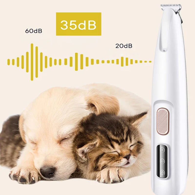 AlurexTrim™ — Whisper-Quiet Precision That Makes Grooming a Breeze and Pets Stay Calm