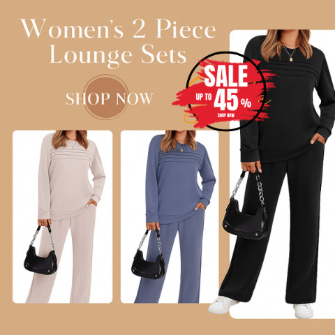 NovaLuxe™ Lounge Set — Wrap Yourself in All-Day Style and Cloudlike Comfort