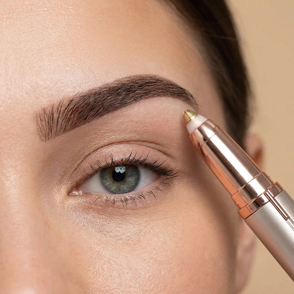 SleekSilk™ Precision Trimmer — Unleash Instant Confidence with Flawless Brows and Baby-Soft Skin