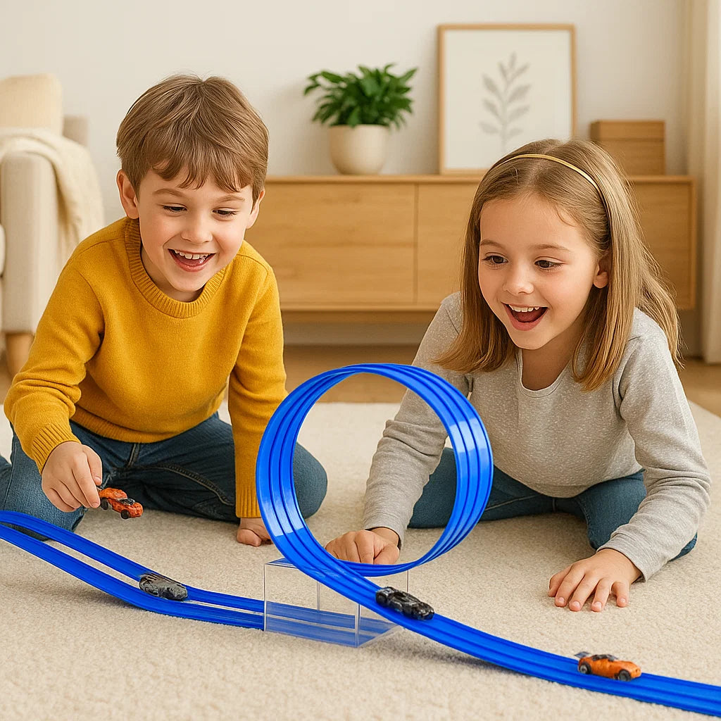 VeloBlaze™ — Ignite Your Child’s Creativity with Thrilling Glow-in-the-Dark Race Adventures