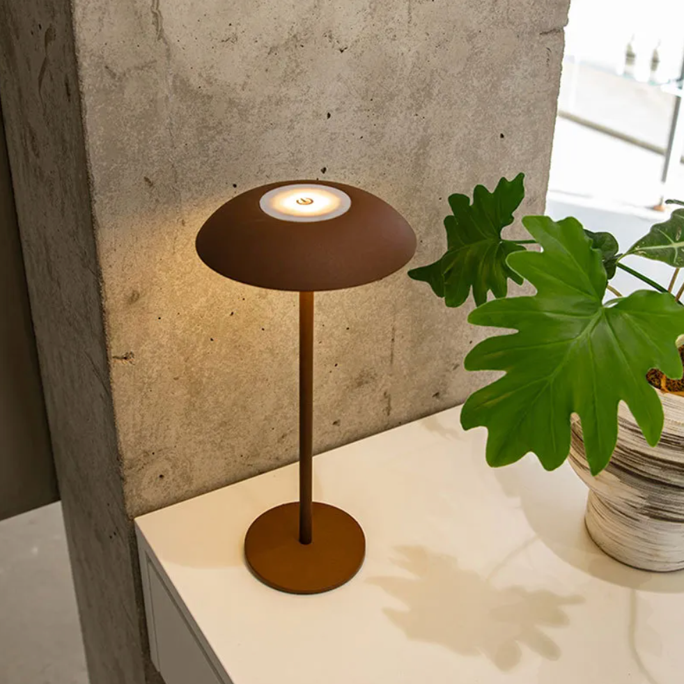 Wireless Modern LED Table Lamp JamieGlow - Touch Dimmable | USB Powered | Bedside Lamp | Living Room