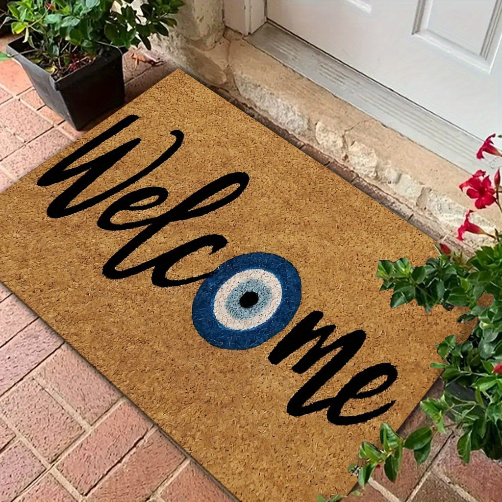 Charming Entrance Mat with Eye-Catching Design – Soft & Non-Slip