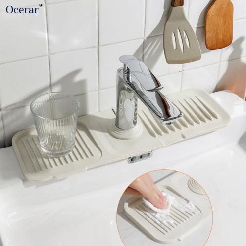 Faucet Mat™ — Keep Every Drop from Ruining Your Surfaces Forever