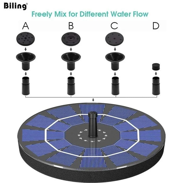 HydroLuma™ Solar Fountain — Instantly Transform Your Garden Into a Peaceful, Splash-Free Sanctuary