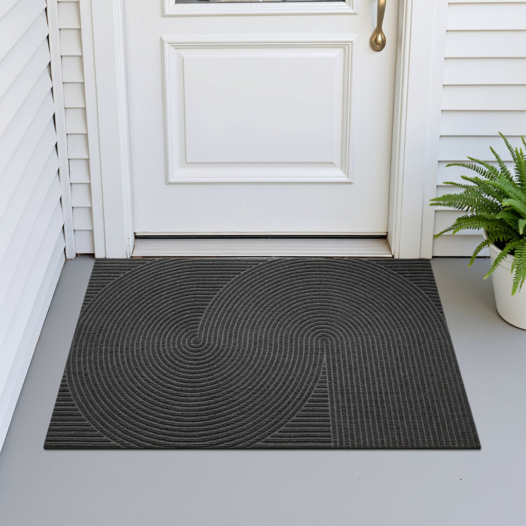 Stylish Non-Slip Geometric Entryway Mat for Your Home