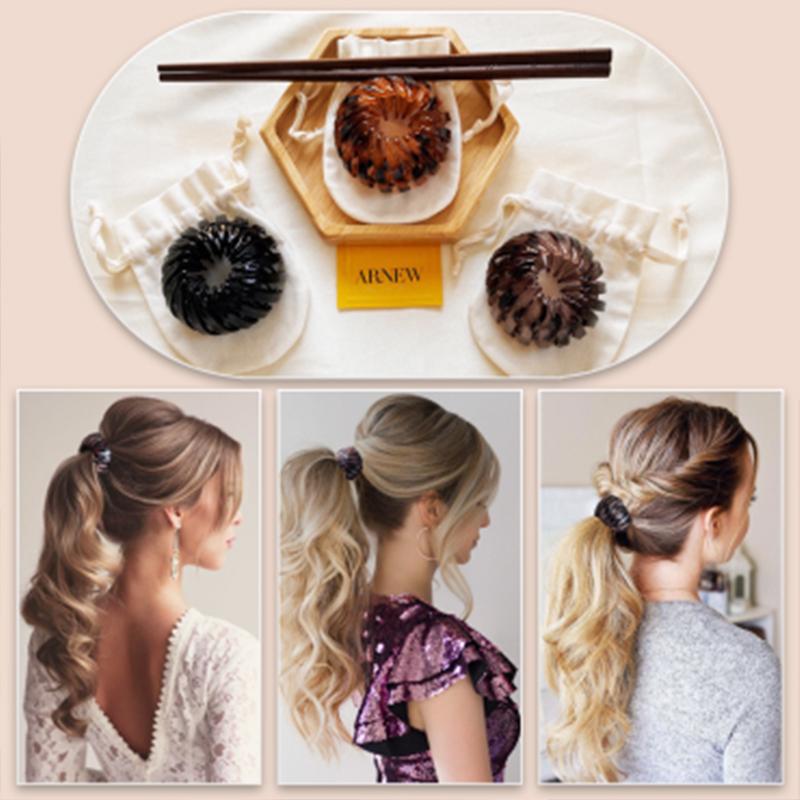 VelvaRing™ — Effortless, Pain-Free Updos That Keep Your Hair Silky and Strong All Day