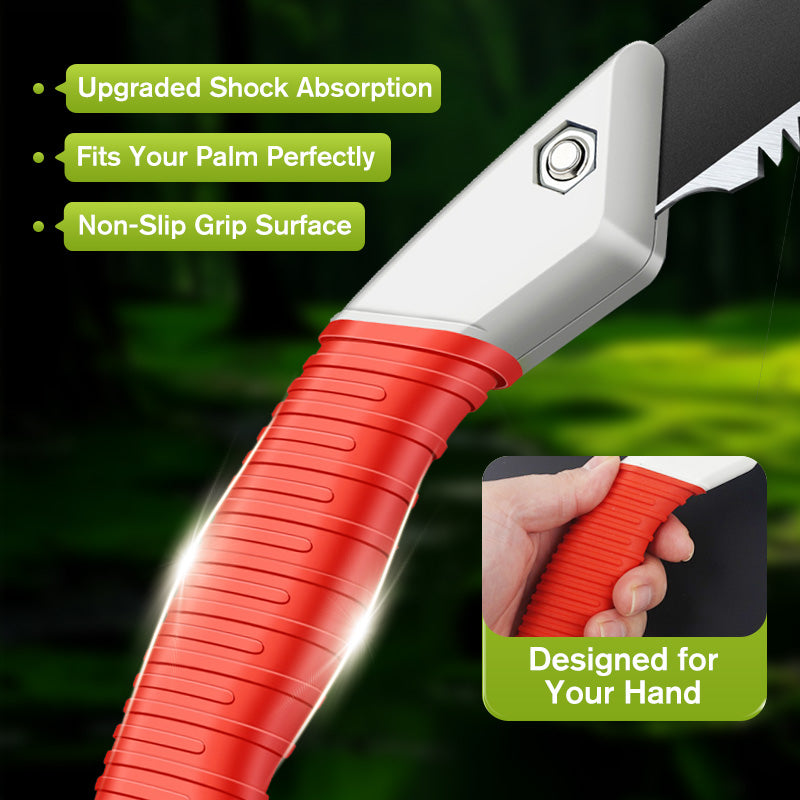 Universal Branch Saw | Precise Pull-Cut Blade | Protective Sheath Included | BranchMaster
