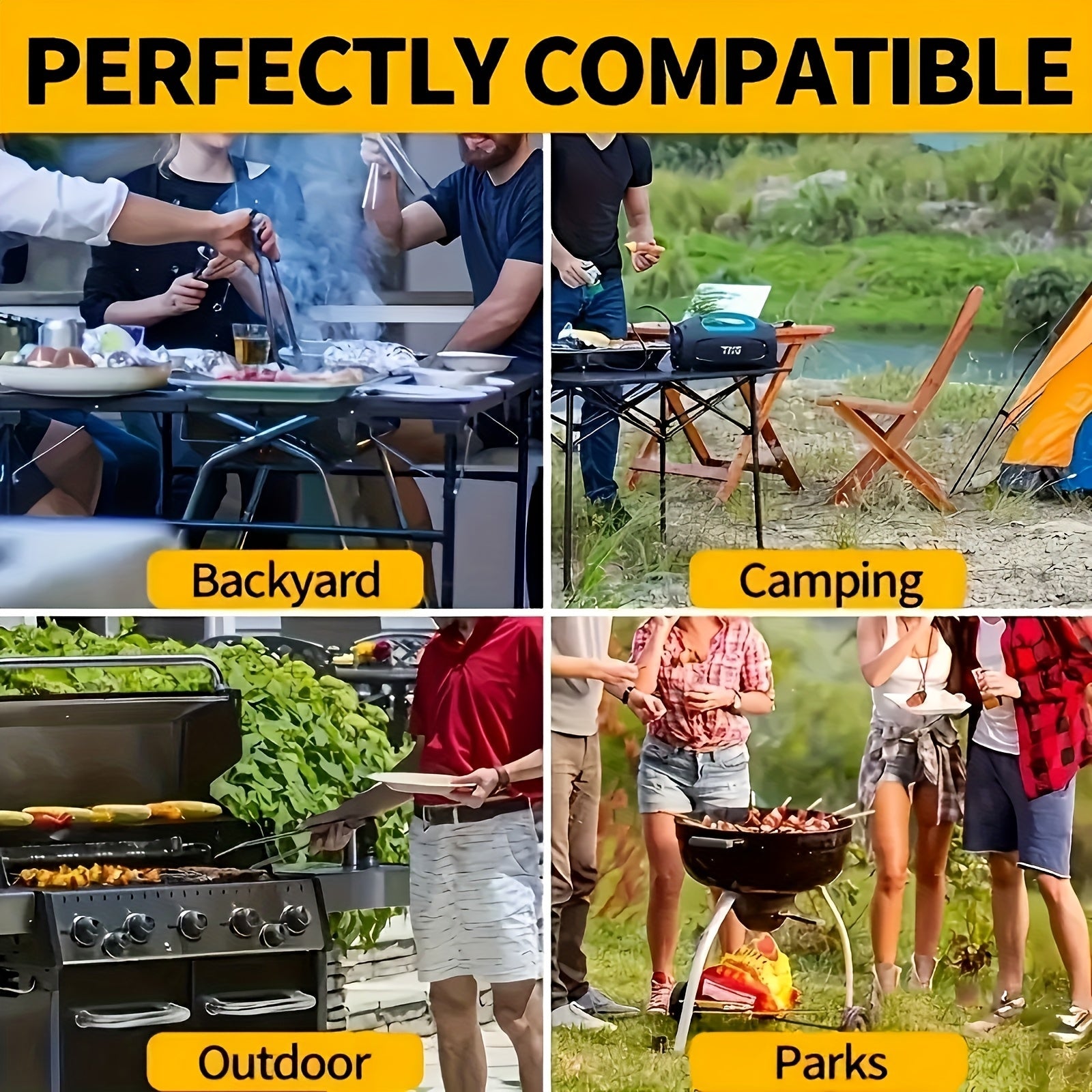 GrillMaster Pro – Elevated Skewer Holder for Perfect Barbecuing