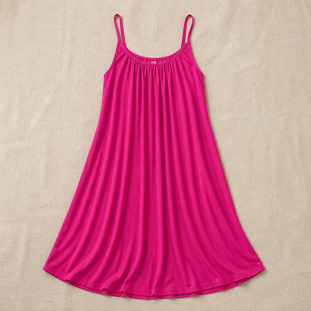 Solvexa™ – Soft Adjustable-Back Dress with Full Opaque Coverage