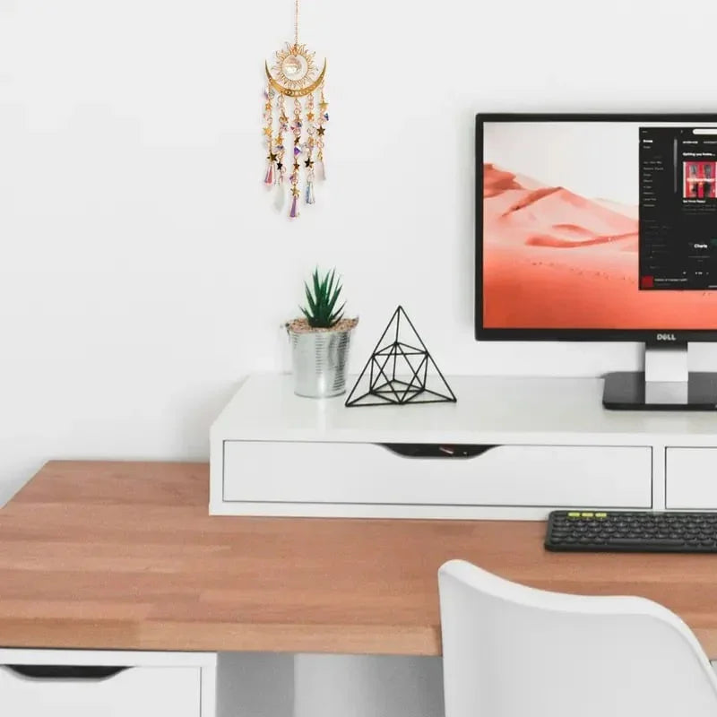 Celestique Prism™ — Ignite Your Space with Radiant Joy and Soothing Calm