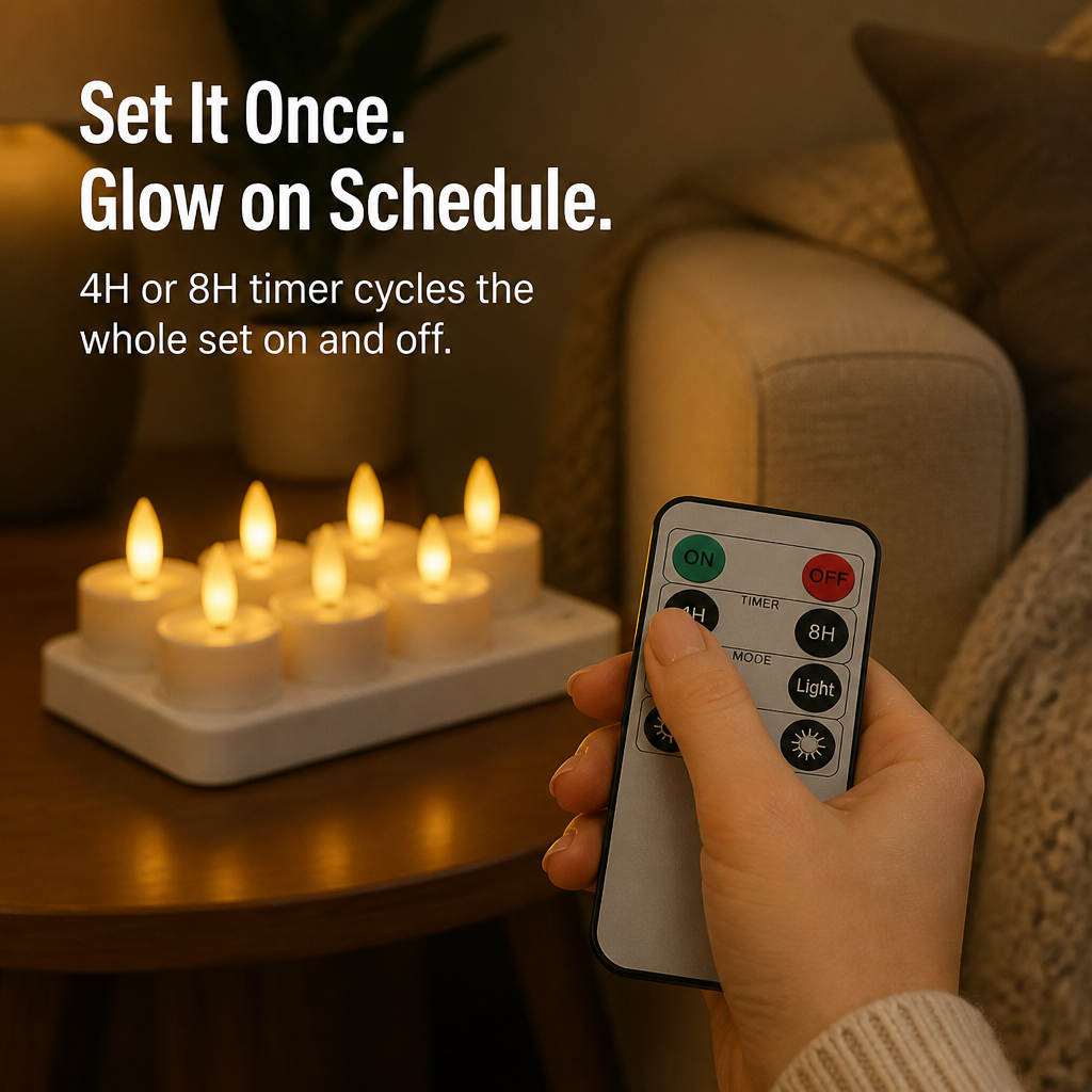 FlareMist™ — Power Up Twelve Authentic Flames in a Single Fast Plug-In