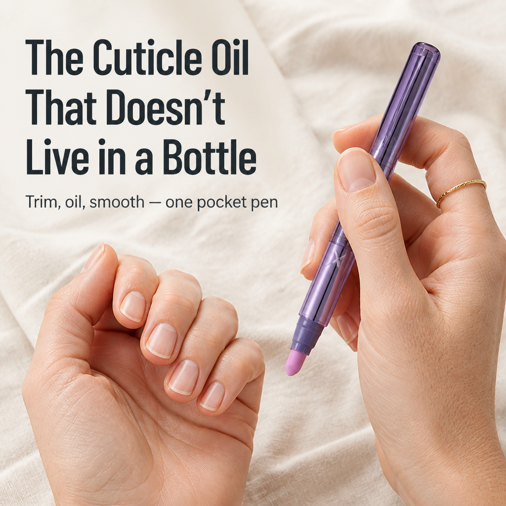 LunaNail™ — Trim, Nourish & Fortify Splitting Nails with One Compact Pen