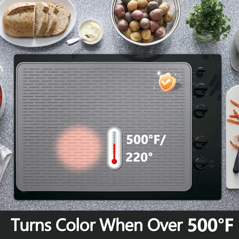 Kitchen Protective Shield | Scratch and Heat Protection | Versatile Non-Slip Design | CookGuard