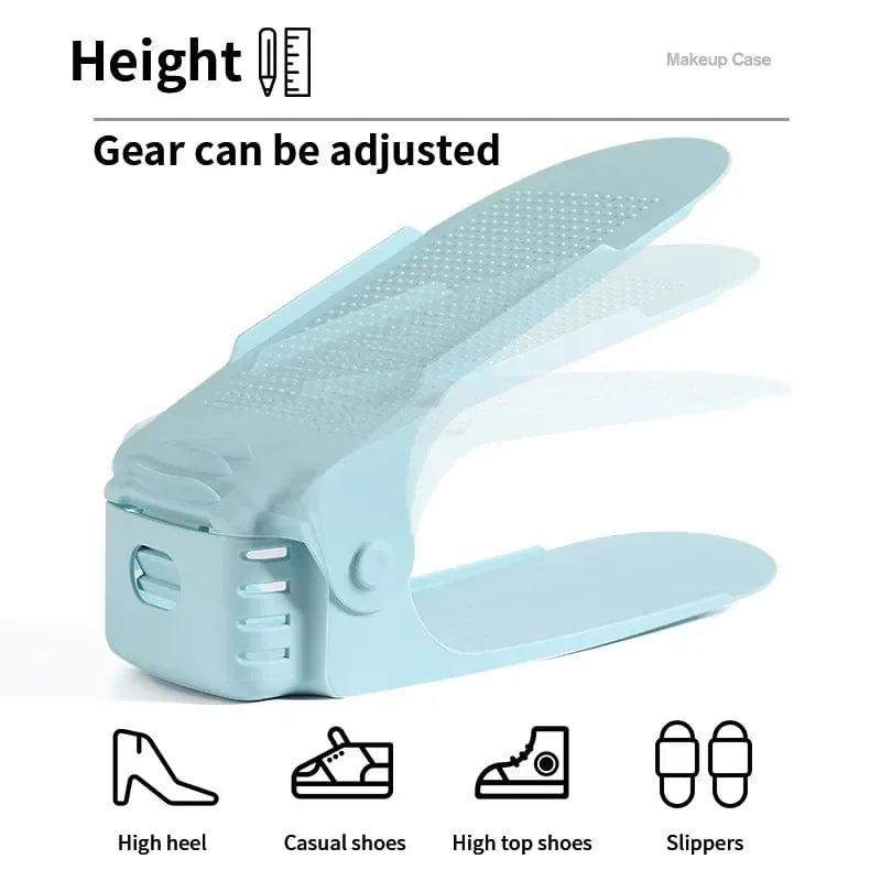ClariShelf™ — Instantly Double Your Shoe Space and Find Calm in Closet Chaos