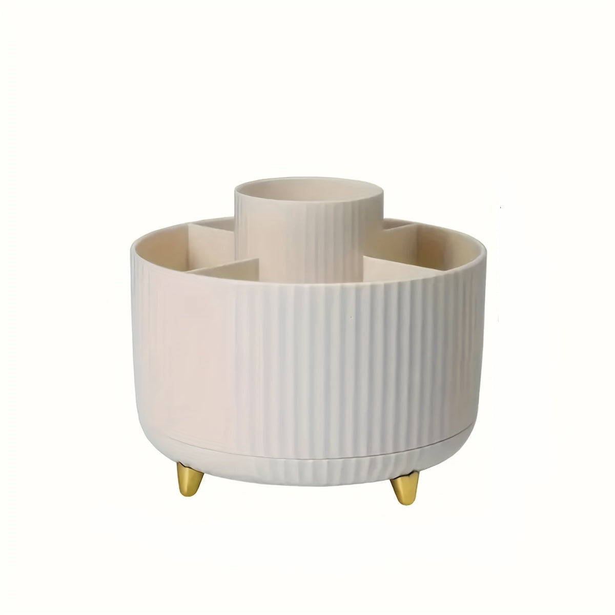RevolveStyle - 360° Rotating Makeup Organizer with 5 Compartments